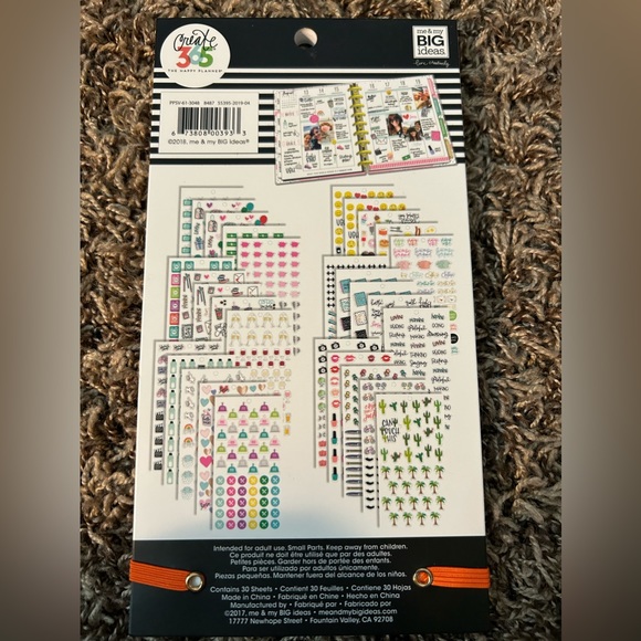 The Happy Planner “Tiny” Sticker Book - Picture 2 of 5